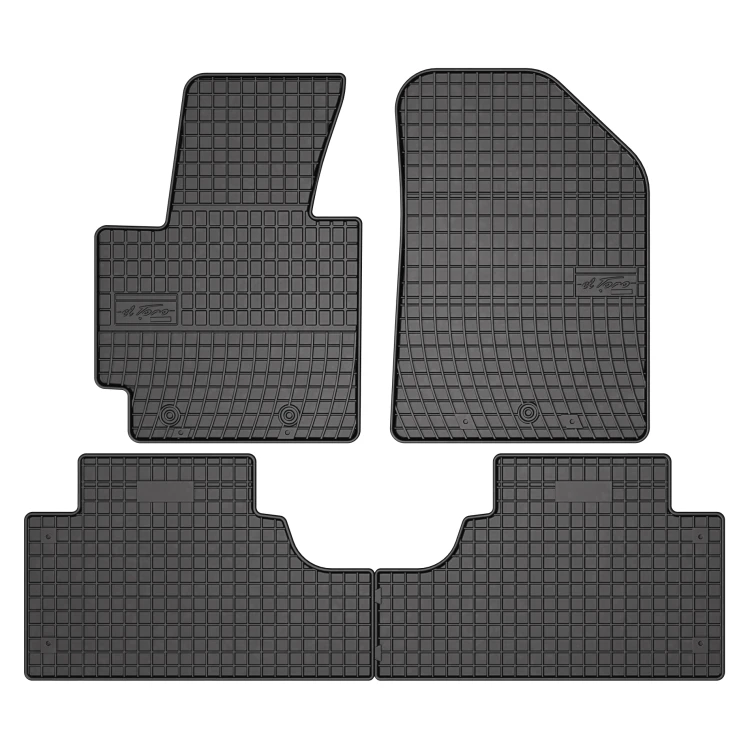 El Toro Gummifußmatten-Set für Kia Soul II 2013-2019