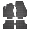El Toro Gummifußmatten-Set für Opel Zafira I A (5 Sitze) 1999-2005