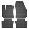 El Toro Gummifußmatten-Set für Opel Zafira II B (5 Sitze) 2005-2014