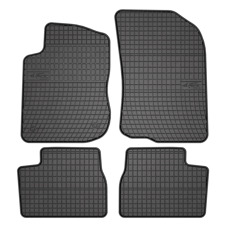 El Toro Gummifußmatten-Set für Peugeot 208 I 2012-2019