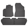El Toro Gummifußmatten-Set für Peugeot Partner 2 Tepee (5 Sitze) 2008-2018