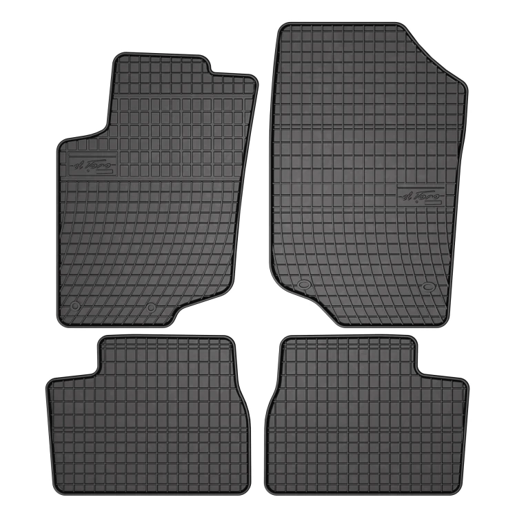 El Toro Gummifußmatten-Set für Peugeot 207 2006-2012