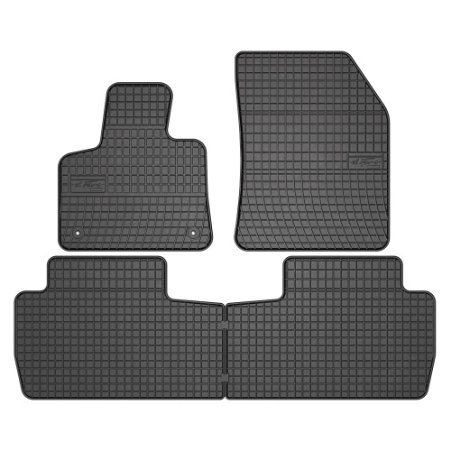 El Toro Gummifußmatten-Set für Peugeot 5008 II (5 Sitze) 2017-