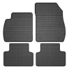 El Toro Gummifußmatten-Set für Opel Zafira III C (7 Sitze) 2012-2019