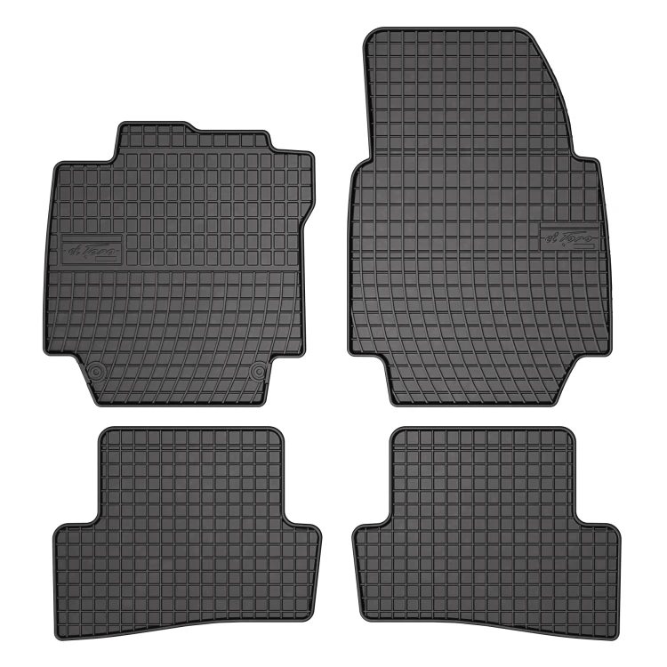 El Toro Gummifußmatten-Set für Renault Captur I 2013-2019