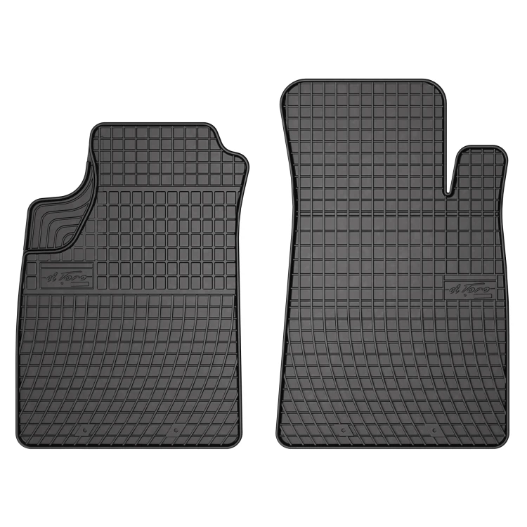 El Toro Gummifußmatten-Set für Renault Kangoo I 1998-2008 2 Sitze