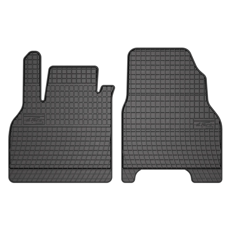 El Toro Gummifußmatten-Set für Mercedes Citan 2012-2021 2 Sitze