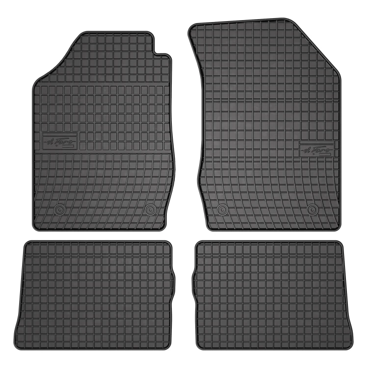 El Toro Gummifußmatten-Set für Renault Clio II 1998-2006