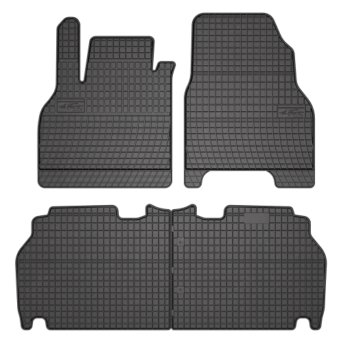 El Toro Gummifußmatten-Set für Renault Kangoo II (5 Sitze) 2008-2021