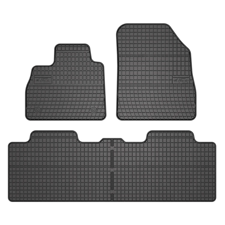 El Toro Gummifußmatten-Set für Renault Espace V (5 Sitze) 2014-