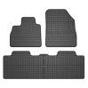 El Toro Gummifußmatten-Set für Renault Espace V (5 Sitze) 2014-