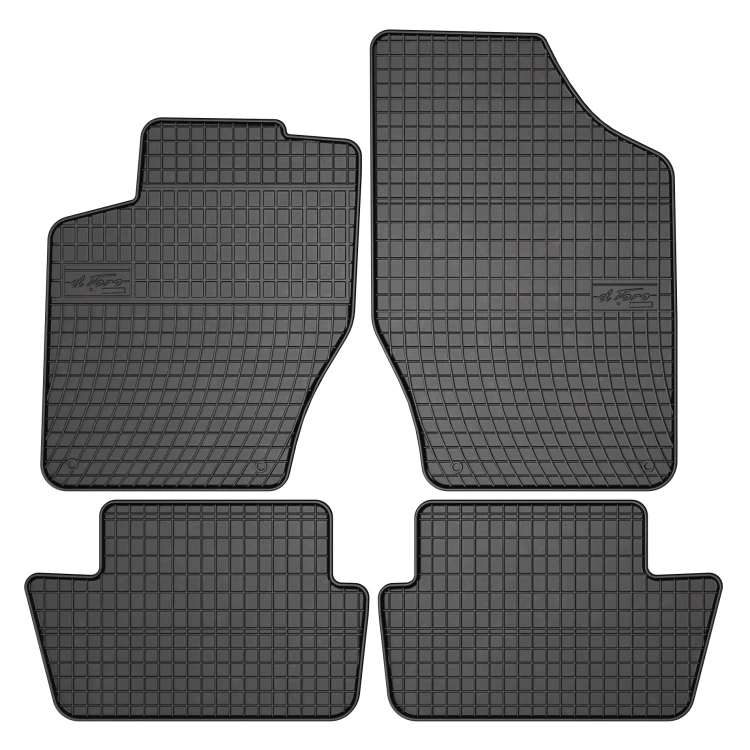 El Toro Gummifußmatten-Set für Peugeot 307 2001-2008
