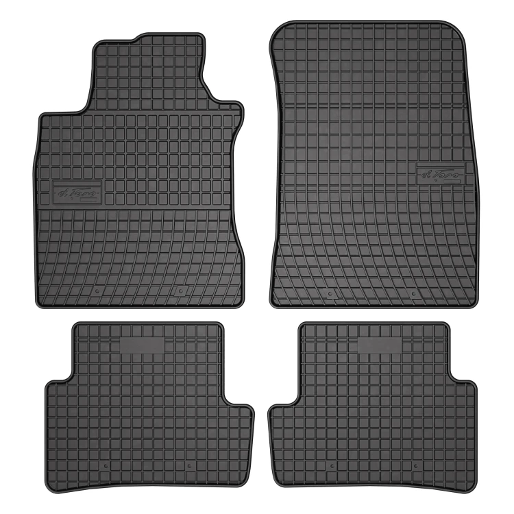 El Toro Gummifußmatten-Set für Renault Modus 2004-2012
