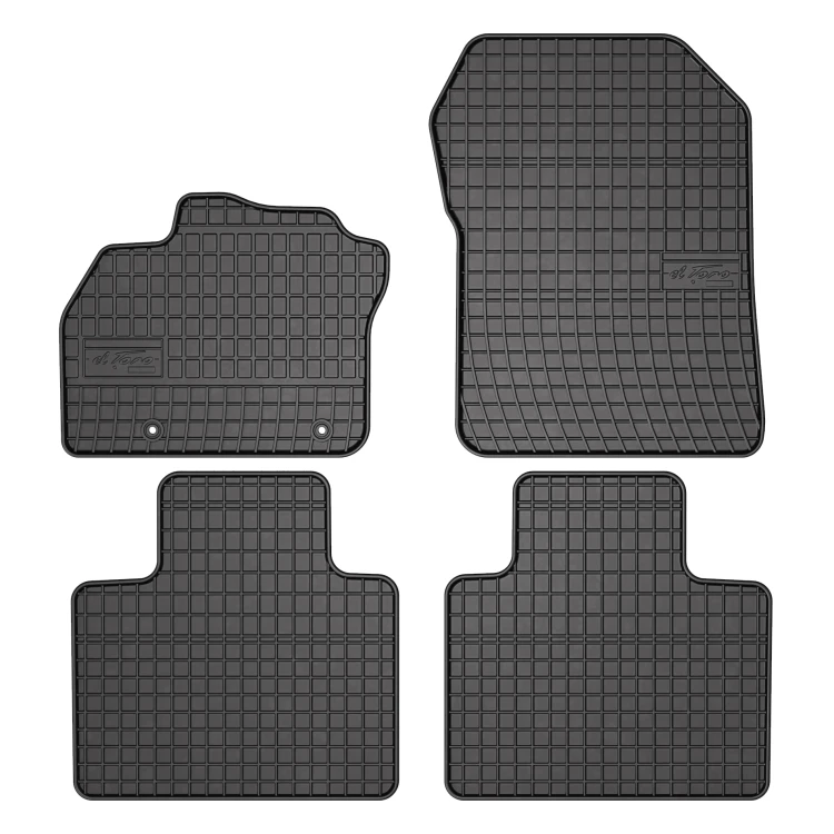 El Toro Gummifußmatten-Set für Renault Zoe 2012-