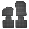 El Toro Gummifußmatten-Set für Renault Zoe 2012-
