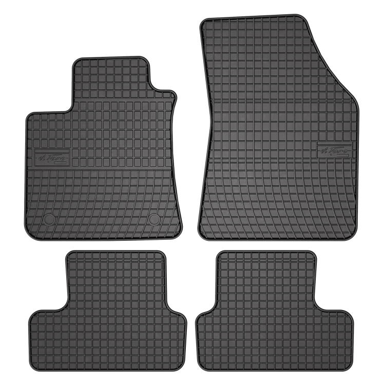 El Toro Gummifußmatten-Set für Renault Megane IV 2015-