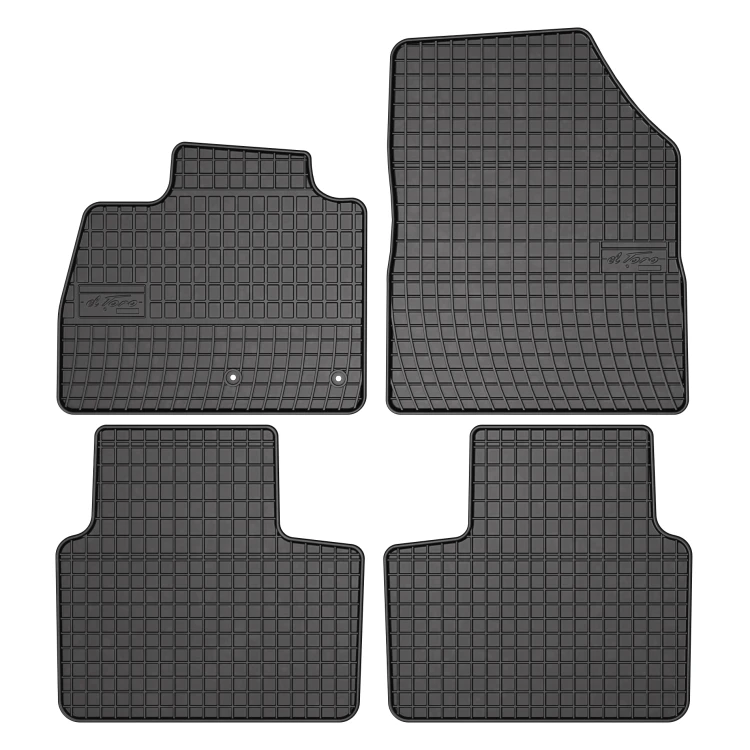 El Toro Gummifußmatten-Set für Renault Scenic IV 2016-