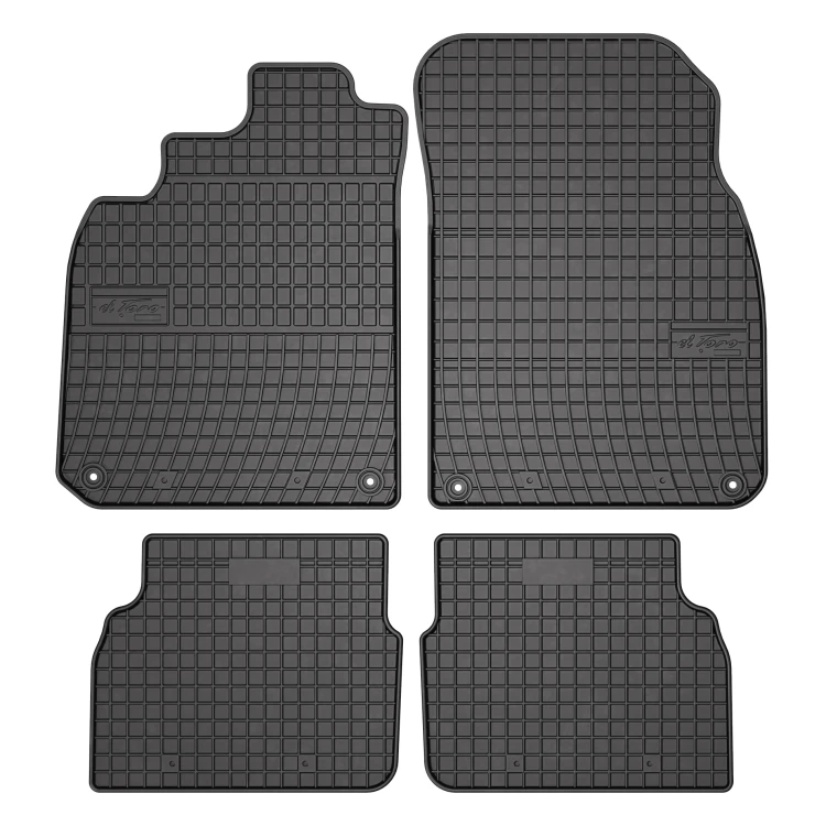 El Toro Gummifußmatten-Set für Saab 9-3 II 2002-2011-