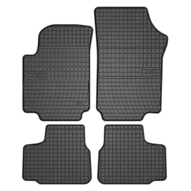 El Toro Gummifußmatten-Set für Seat Mii 2011--2012