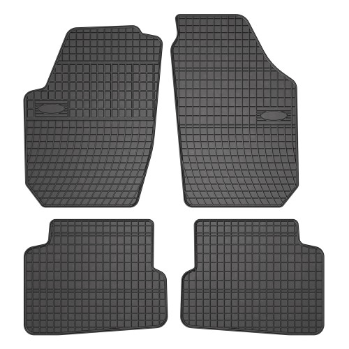 El Toro Gummifußmatten-Set für Skoda Fabia II 2007-2014