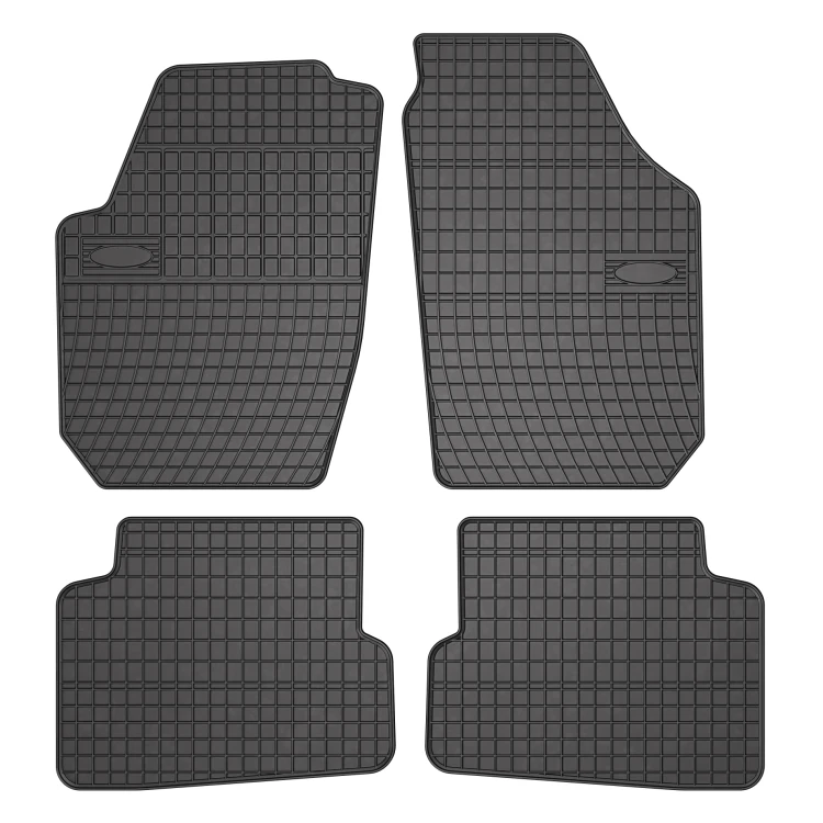 El Toro Gummifußmatten-Set für Skoda Fabia II 2007-2014