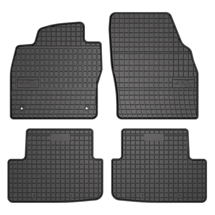 El Toro Gummifußmatten-Set für Skoda Fabia IV 2021-