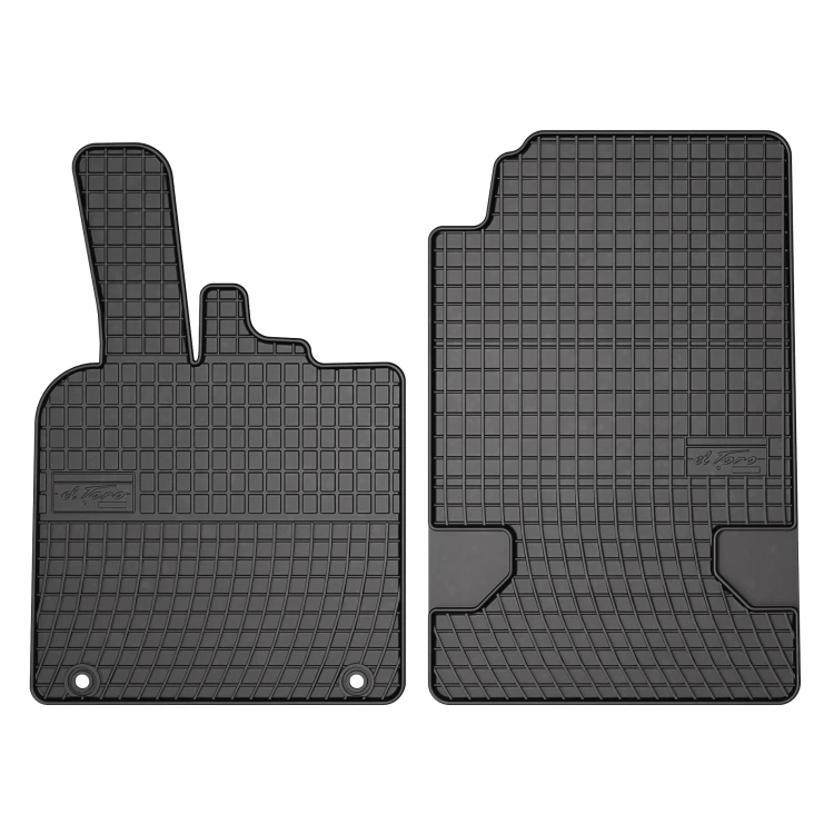 El Toro Gummifußmatten-Set für Smart Fortwo II 2007-2014