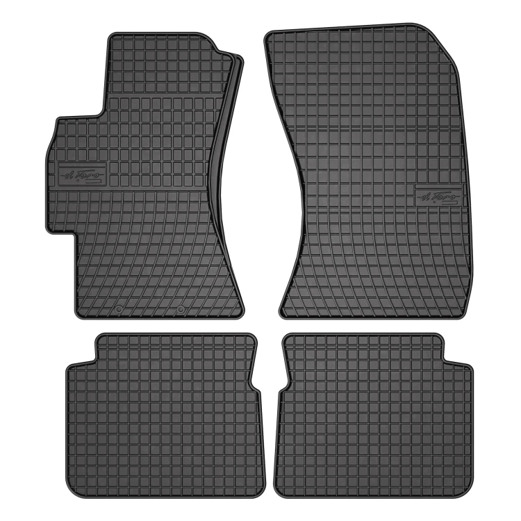 El Toro Gummifußmatten-Set für Subaru Outback IV 2009-2014