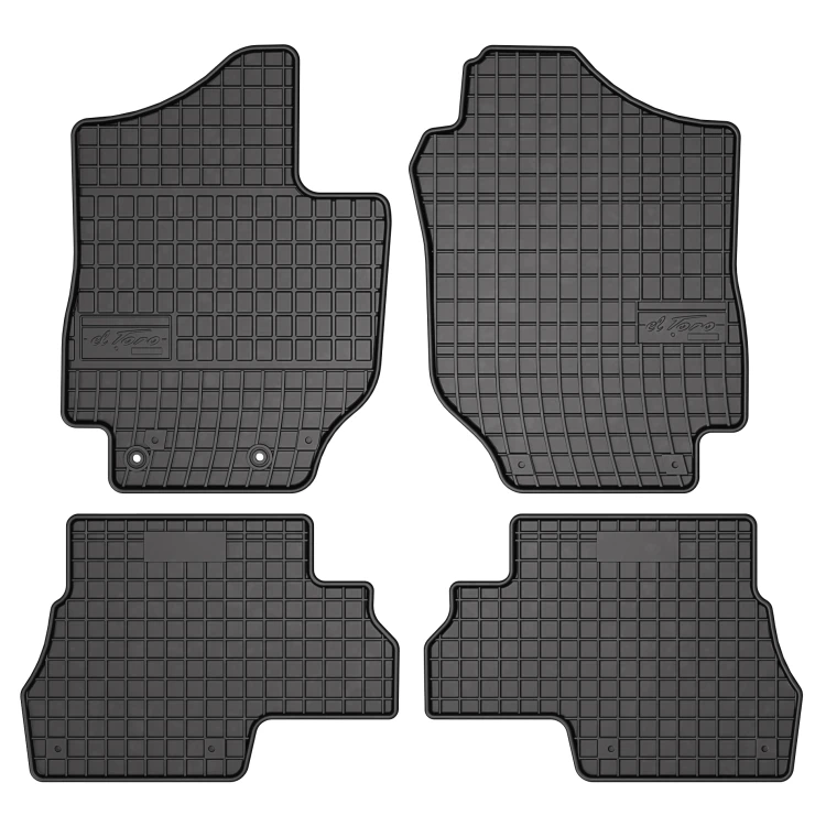 El Toro Gummifußmatten-Set für Suzuki Jimny IV 2018-