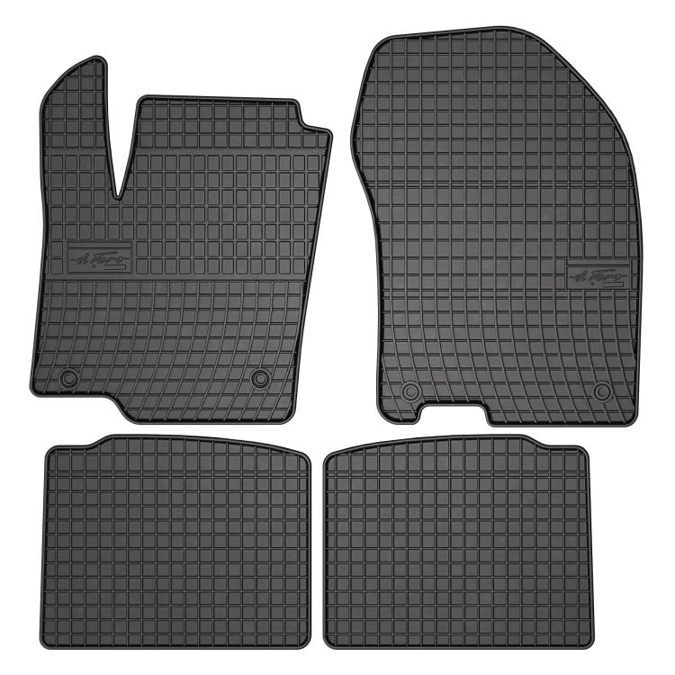 El Toro Gummifußmatten-Set für Suzuki SX-4 S-Cross 2013-