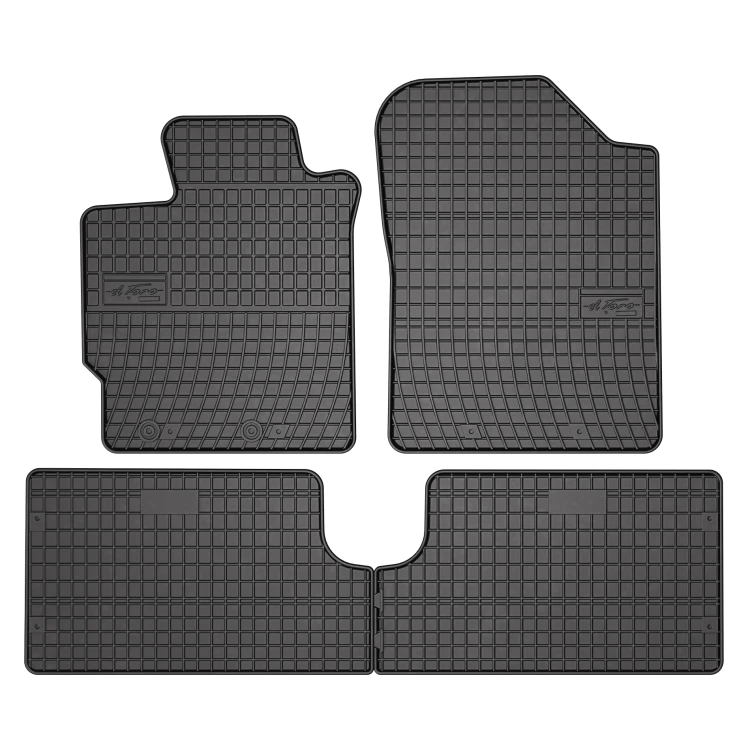 El Toro Gummifußmatten-Set für Toyota Yaris III 2011--2019
