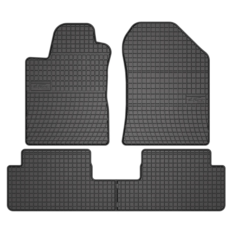 El Toro Gummifußmatten-Set für Toyota Corolla Verso 2004-2008
