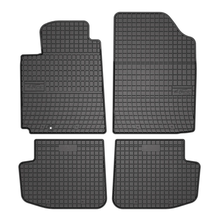 El Toro Gummifußmatten-Set für Toyota Yaris I 1999-2006 (3 Türen) 1996-2006