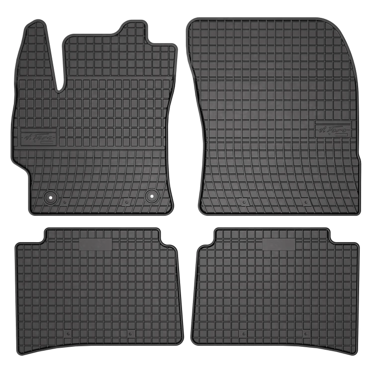 El Toro Gummifußmatten-Set für Toyota Corolla XII E21 2019-