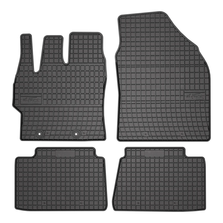 El Toro Gummifußmatten-Set für Toyota Yaris IV 2020-