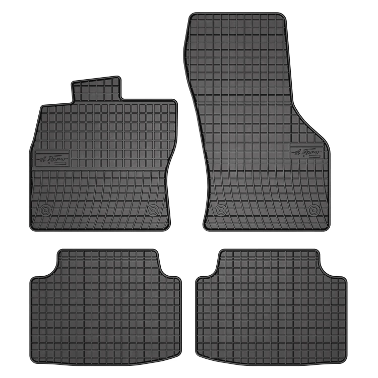 El Toro Gummifußmatten-Set für Volkswagen Passat B8 2014-2023