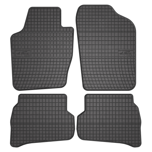 El Toro Gummifußmatten-Set für Volkswagen Polo V 6R 2009-2017