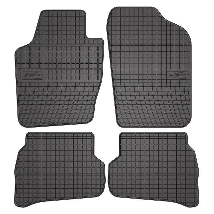 El Toro Gummifußmatten-Set für Volkswagen Polo V 6R 2009-2017