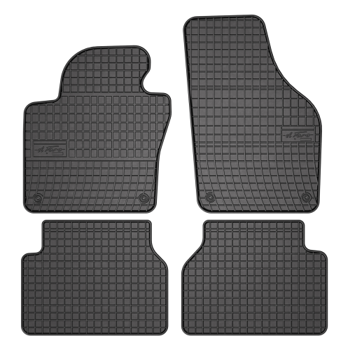 El Toro Gummifußmatten-Set für Volkswagen Tiguan I 2007-2016