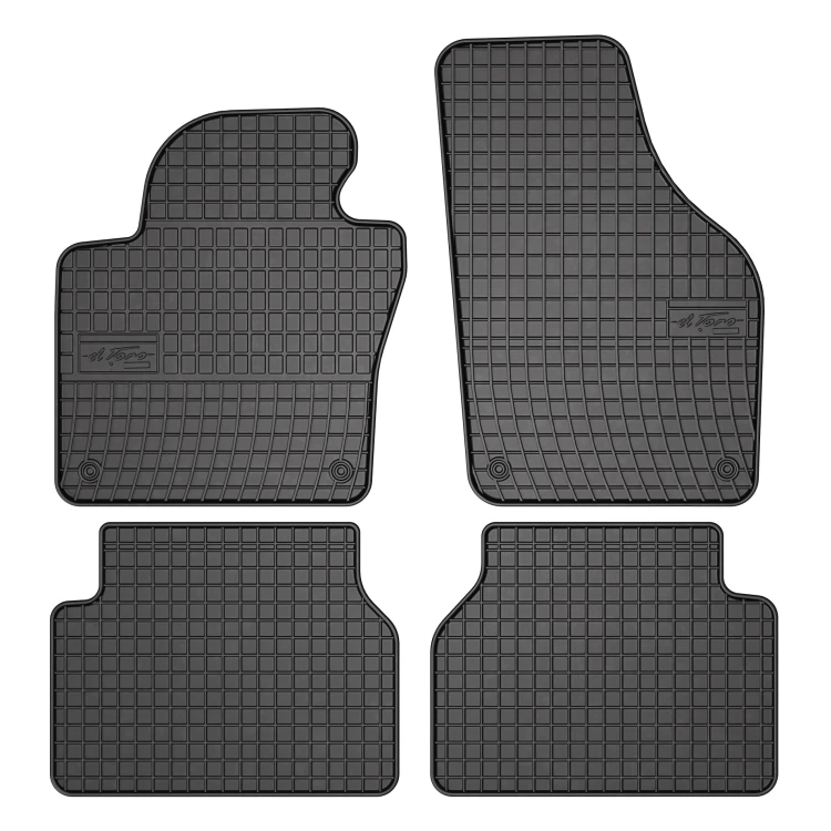 El Toro Gummifußmatten-Set für Volkswagen Tiguan I 2007-2016