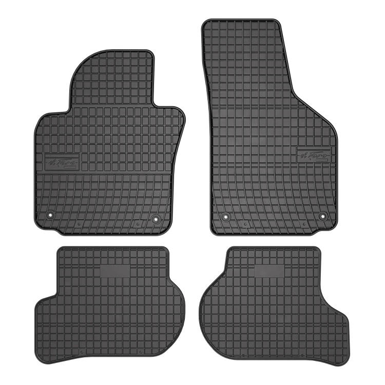 El Toro Gummifußmatten-Set für Volkswagen Jetta V 2005-2011-