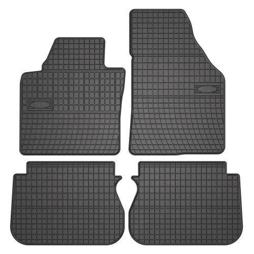 El Toro Gummifußmatten-Set für Volkswagen Caddy III Life (5 Sitze) 2003-2020