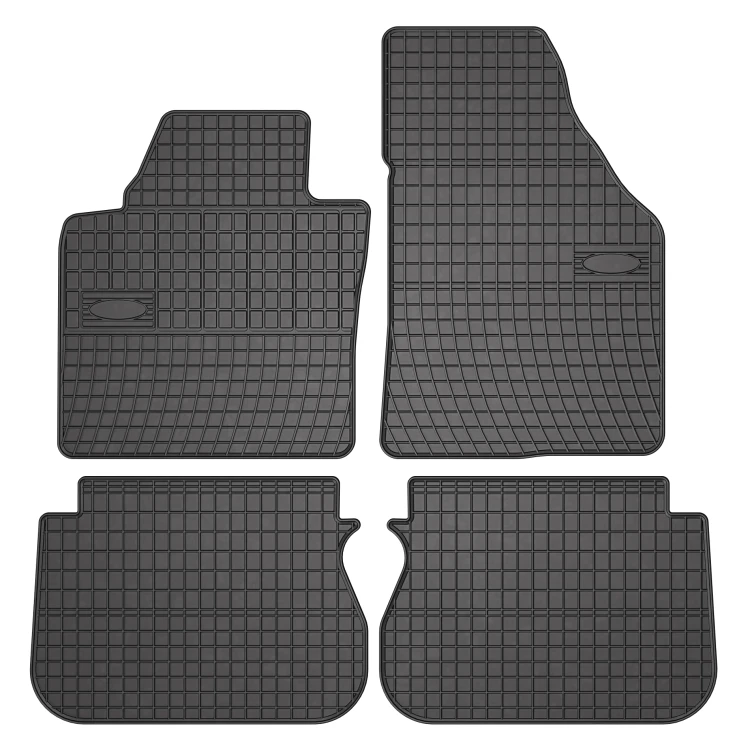 El Toro Gummifußmatten-Set für Volkswagen Caddy III Life (5 Sitze) 2003-2020