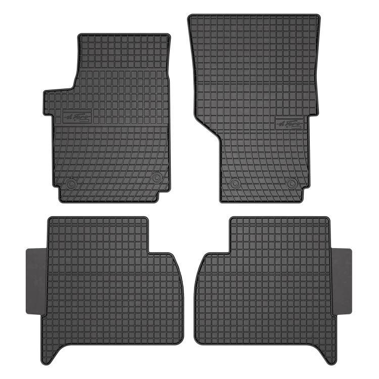 El Toro Gummifußmatten-Set für Volkswagen Amarok 2010-