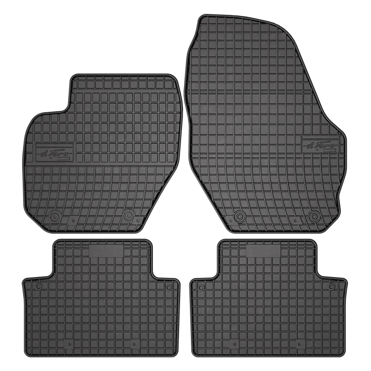 El Toro Gummifußmatten-Set für Volvo XC90 I 2002-2014