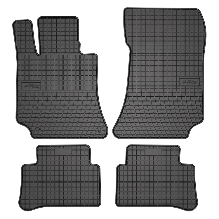 El Toro Gummifußmatten-Set für Mercedes CLS-Klasse C218 X218 2010-2018