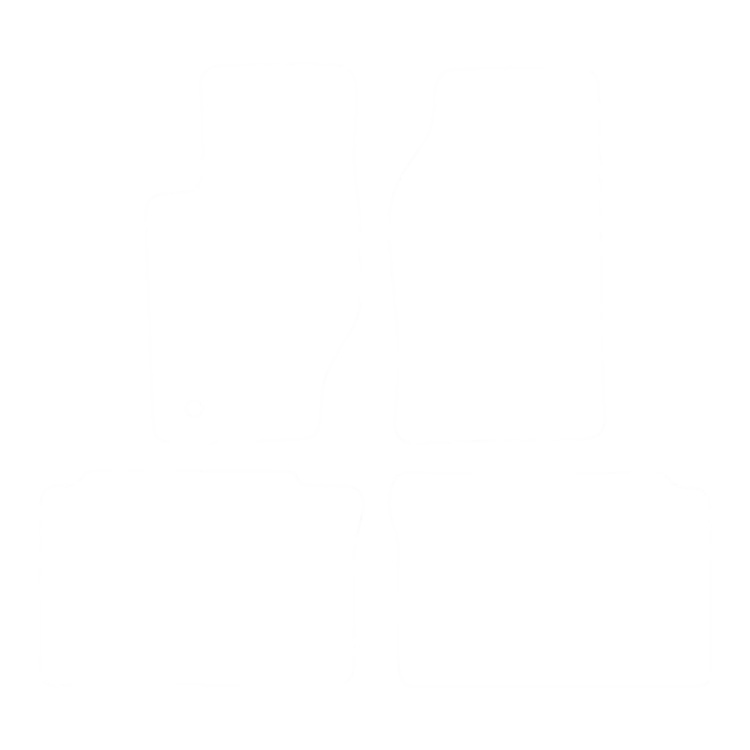 EVA-Fußmatten-Set für Jeep Grand Cherokee III USA 2006-2011 - Umriss