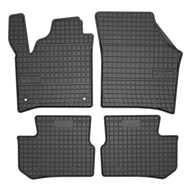 El Toro Gummifußmatten-Set für Skoda Citigo-e iV 2019-2020
