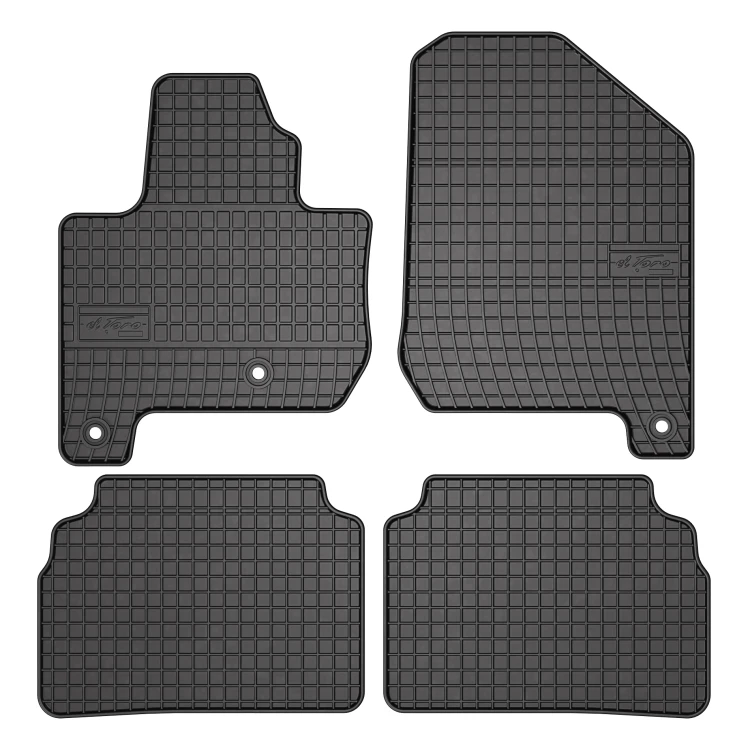 El Toro Gummifußmatten-Set für Kia Soul EV I 2014-2019