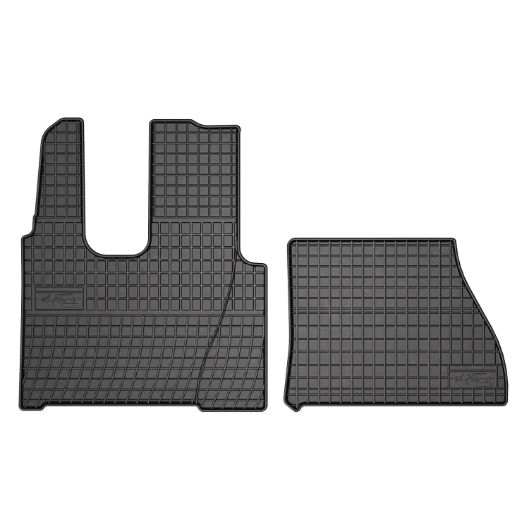 El Toro Gummifußmatten-Set für Mercedes Actros MP4 (breites Fahrerhaus) 2011-2019